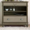 Комод под ТВ "Бурбон" Слоновая кость BJ910  купить в интернет магазине Мебель из массива. Звоните +7 495 961-63-63 Комоды из массива дерева