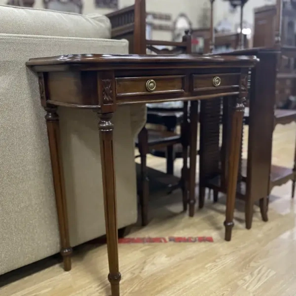 Консоль с 2 ящиками МИГ909 HTFA-M купить в интернет магазине Мебель из массива. Звоните +7 495 961-63-63 Мебель Индонезии